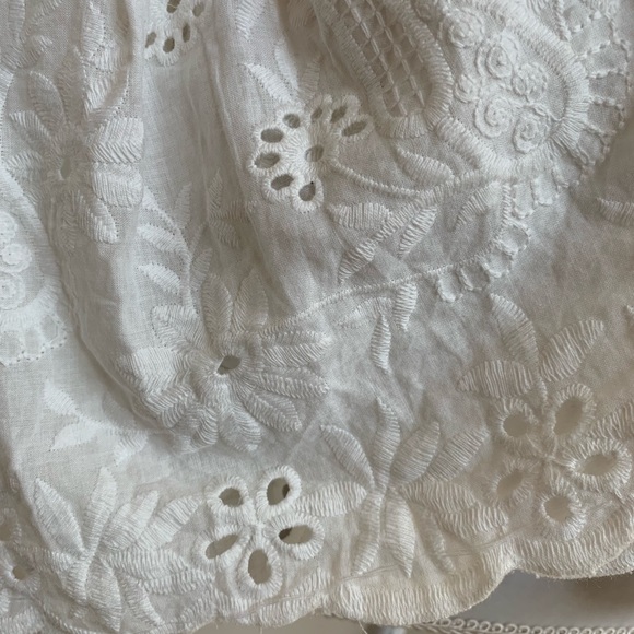 Shein Eyelet Fluted Sleeves Blouse Size XS - Picture 3 of 6